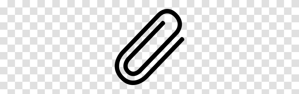 Paperclip Attachment Interface Miu Icons Paperclips Symbol, Gray, World Of Warcraft Transparent Png