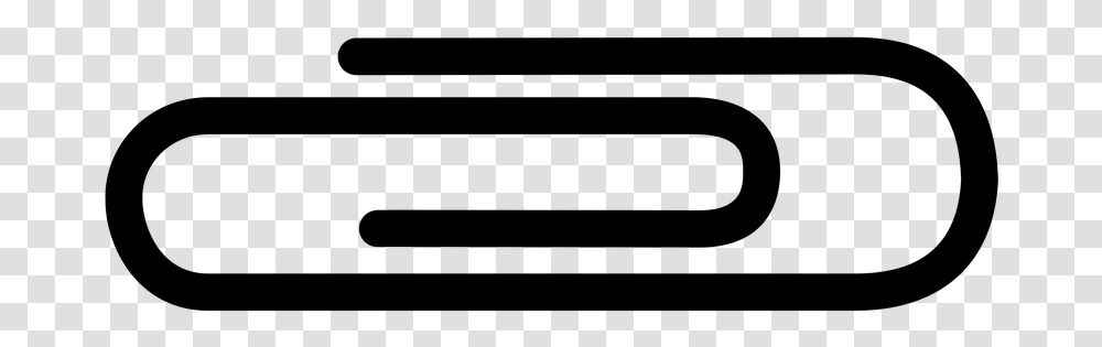 Paperclip Chancellery School Paper Clip Black And White, Gray, World Of Warcraft Transparent Png
