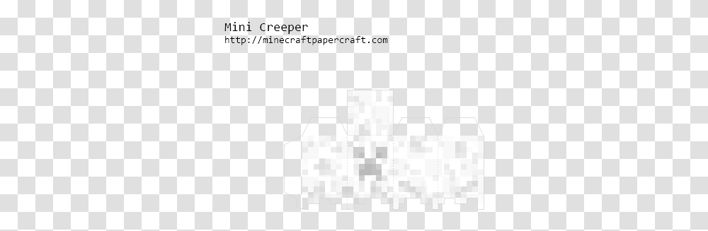 Papercraft Mini Ghost Creeper Diagram, Text, Rug, Building, Symbol Transparent Png
