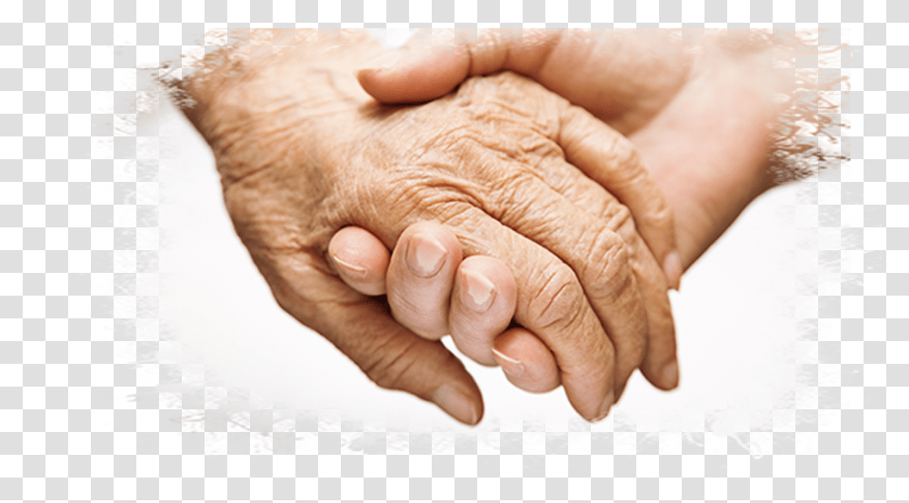 Paperless Airplane Support For Caregivers Holding Hands With Old People, Person, Human, Massage, Wrist Transparent Png