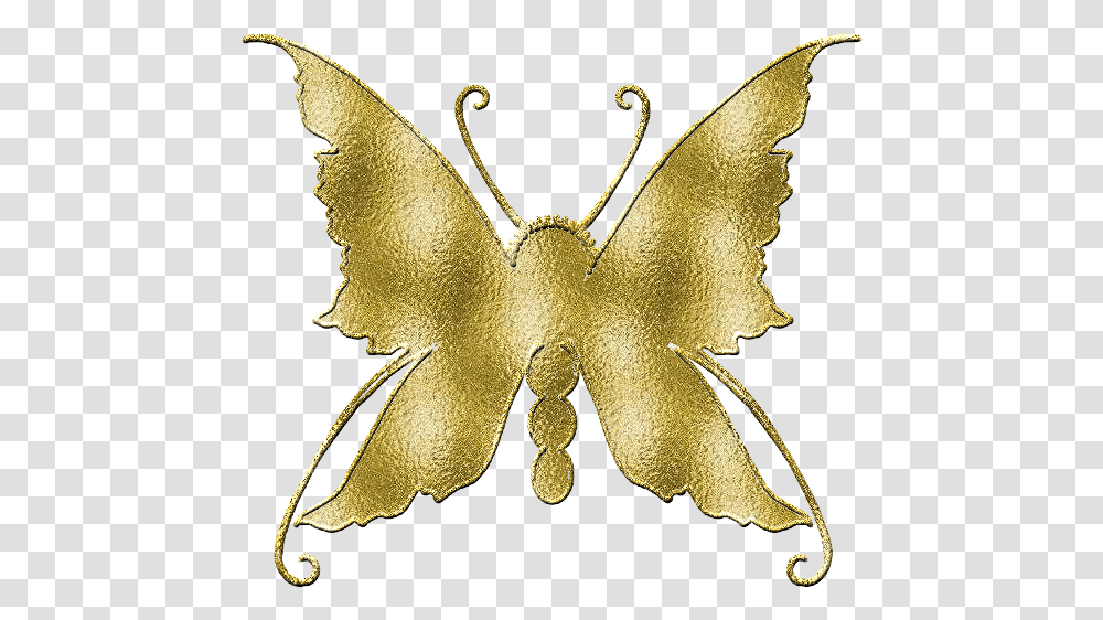 Papilio, Gold, Treasure, Aluminium, Spider Transparent Png
