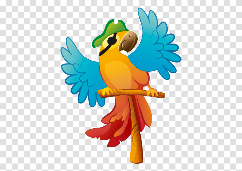 Pappagallo Pirata Disegno, Animal, Bird, Macaw, Parrot Transparent Png