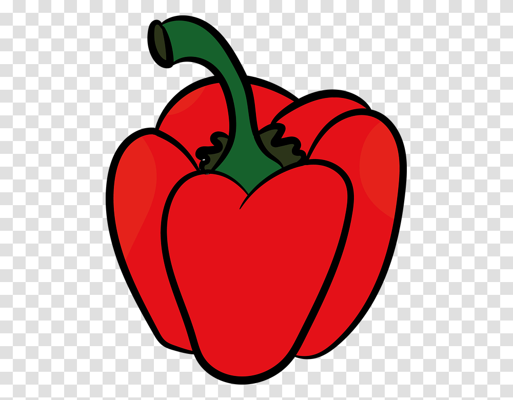 Paprika A Vegetable Vegetables Eat Healthy Food Paprika Cartoon, Plant, Pepper, Bell Pepper Transparent Png