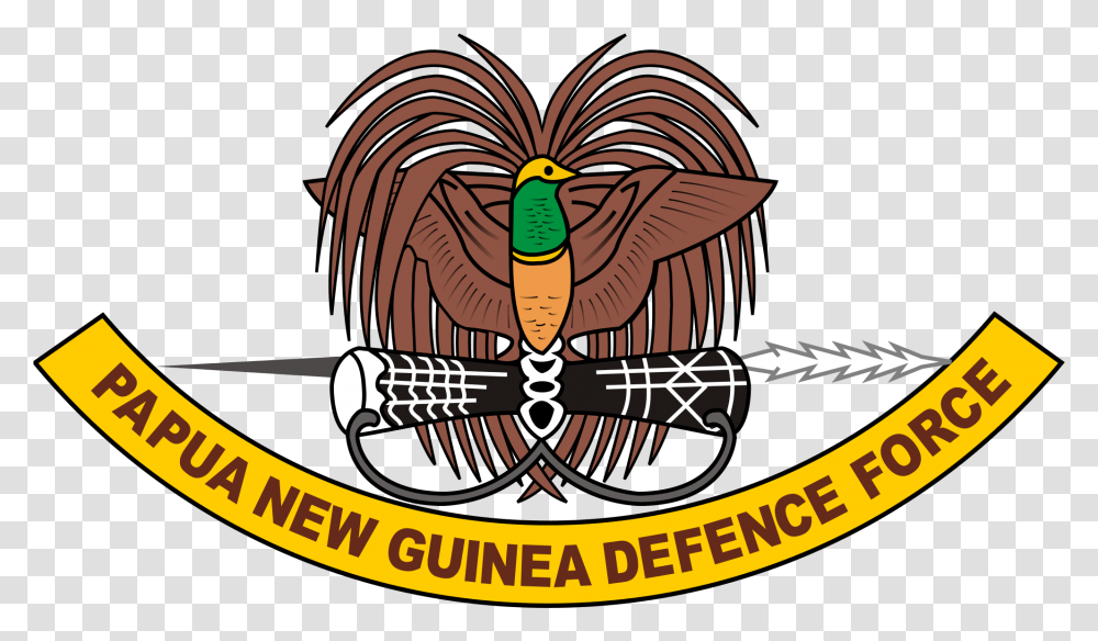Papua New Guinea Coat Of Arms, Bird, Animal, Tiger Transparent Png