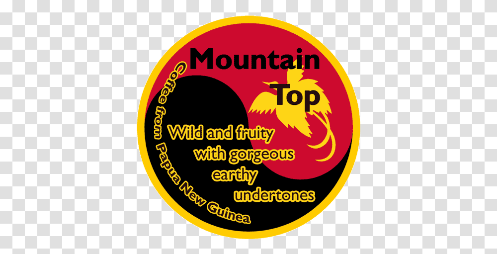 Papua New Guinea Mountain Top Coffee Papua New Guinea Flag, Label, Text, Logo, Symbol Transparent Png