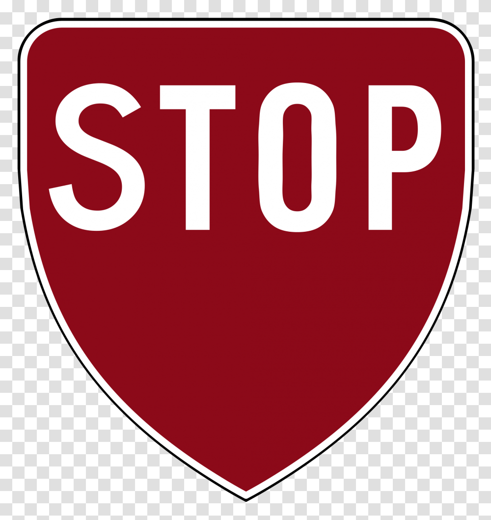 Papua New Guinea Stop Sign, Road Sign, Label Transparent Png