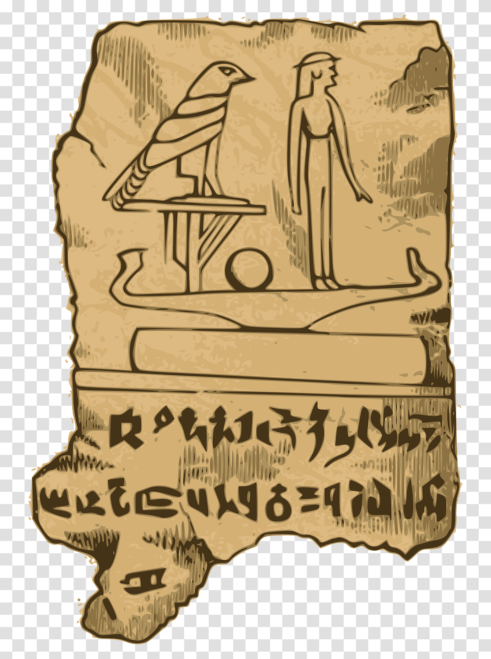 Papyrus Egypt, Sack, Bag, Bird, Animal Transparent Png