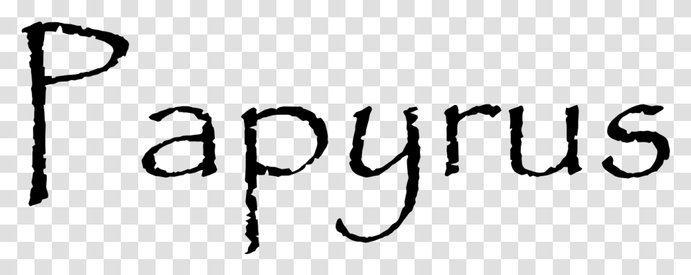 Papyrus Font, Gray, World Of Warcraft Transparent Png