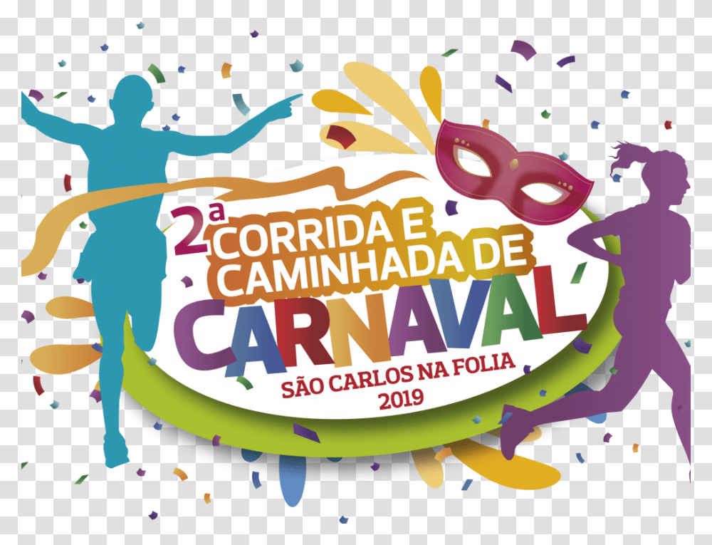 Para 2 Corrida E Caminhada De Carnaval Poder Graphic Design, Paper, Crowd Transparent Png