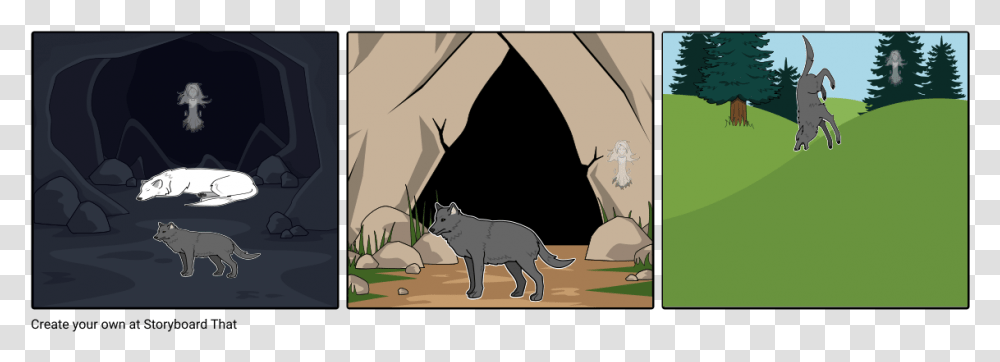 Parable Of The Two Sons Storyboard, Mammal, Animal, Horse, Wolf Transparent Png