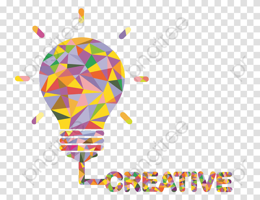 Parachute Clipart Creative Light Bulb Idea, Balloon, Aircraft, Vehicle, Transportation Transparent Png
