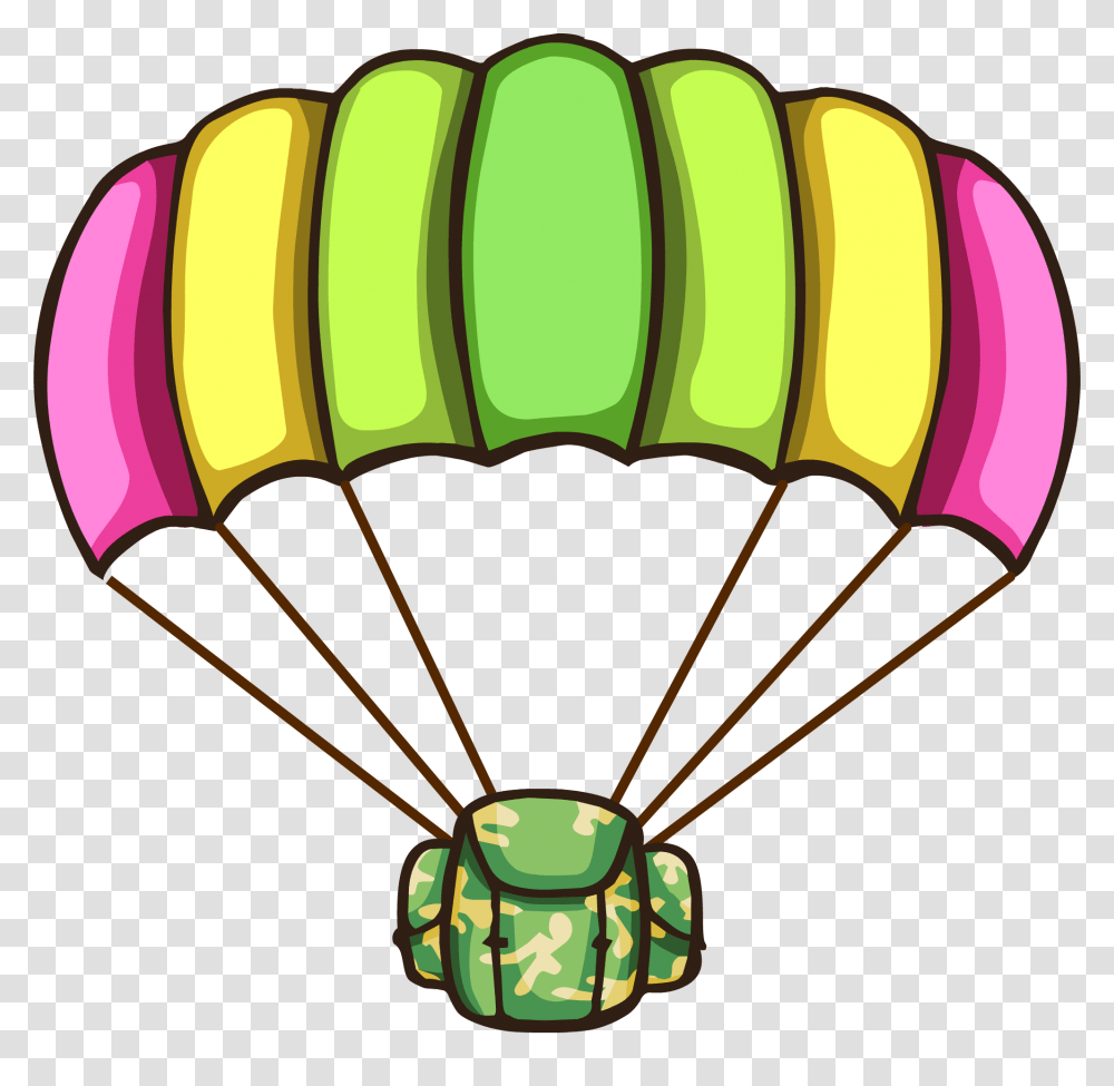 Parachute Clipart Green, Lawn Mower, Tool Transparent Png