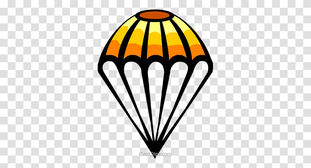 Parachute Royalty Free Vector Clip Art Illustration, Lamp Transparent Png