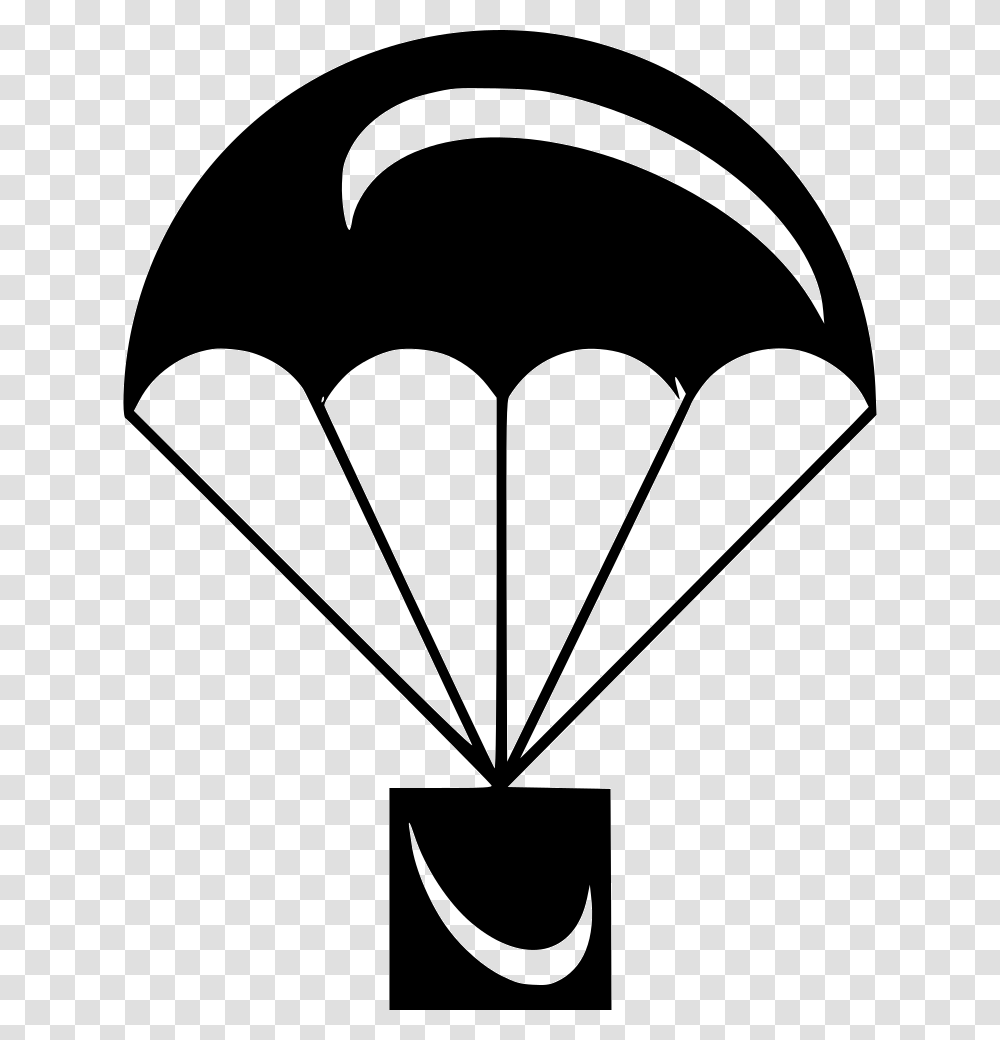 Parachute White Parachute Icon, Lamp Transparent Png