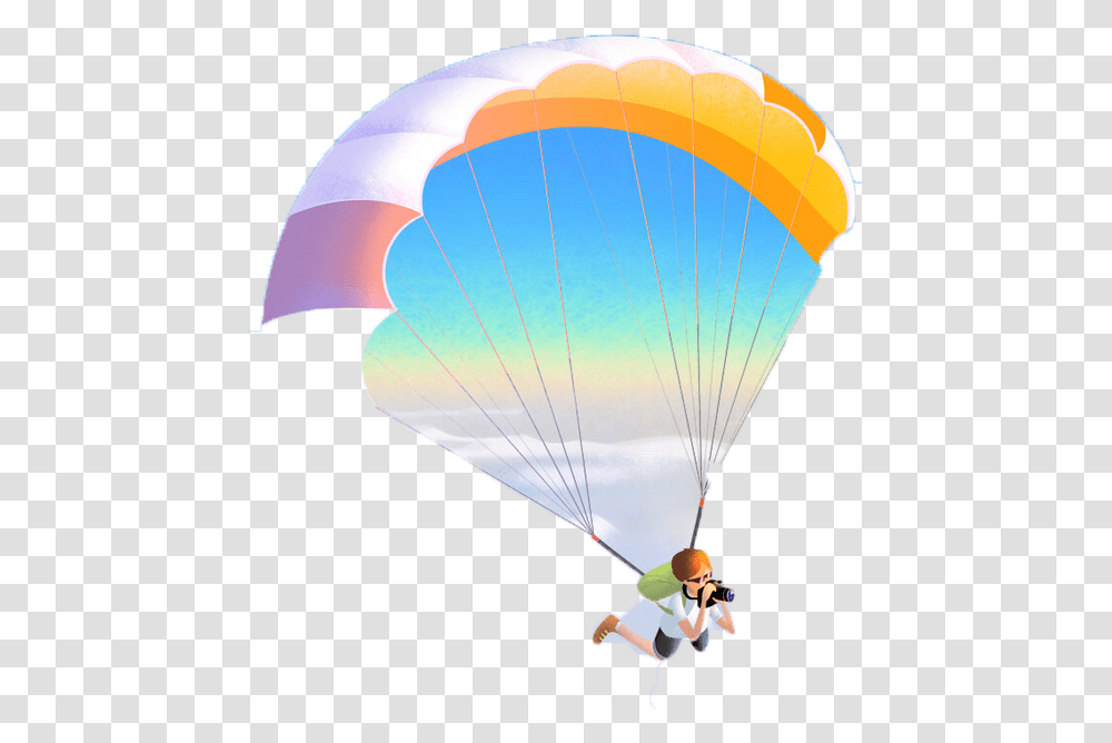 Parachuting Parachute Paragliding Flight Parasailing, Adventure, Leisure Activities, Balloon, Person Transparent Png
