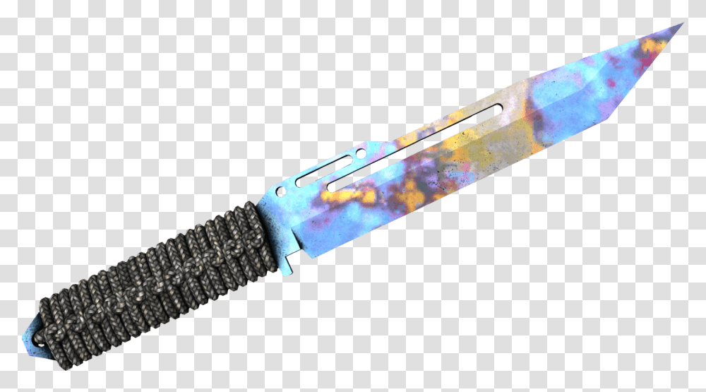 Paracord Knife Case Hardened, Blade, Weapon, Weaponry, Dagger Transparent Png