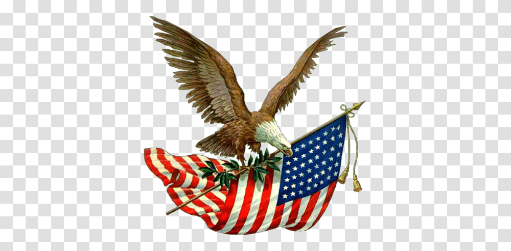 Parade Day Holiday Bird Hq Image Memorial Day Images Clip Art, Flag, Symbol, Animal, Eagle Transparent Png
