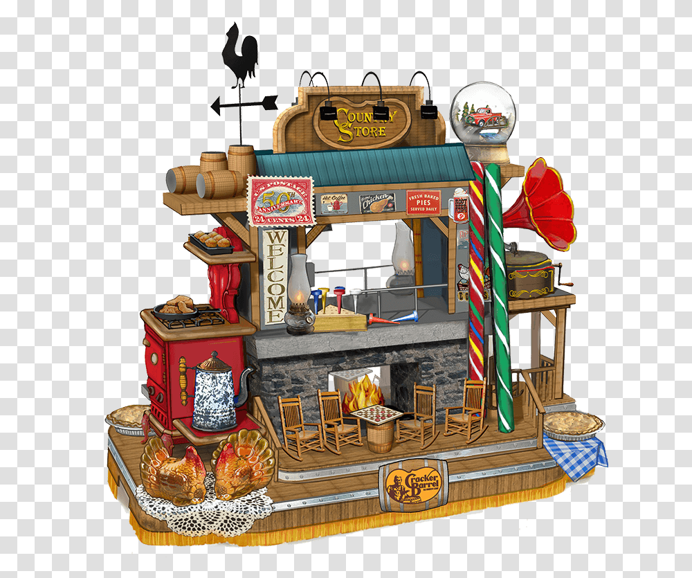 Parades And Counting Macy's Cracker Barrel Float 2019, Birthday Cake, Dessert, Food, Toy Transparent Png
