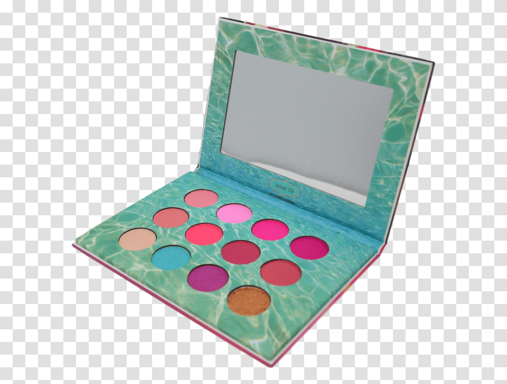 Paradise Princess Pressed Pigment Palette Eye Shadow, Paint Container, Rug, Box Transparent Png