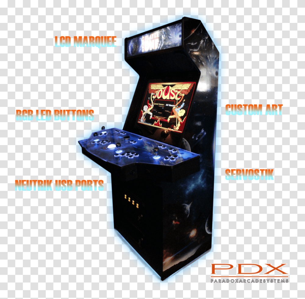 Paradox Arcade Systems, Arcade Game Machine Transparent Png