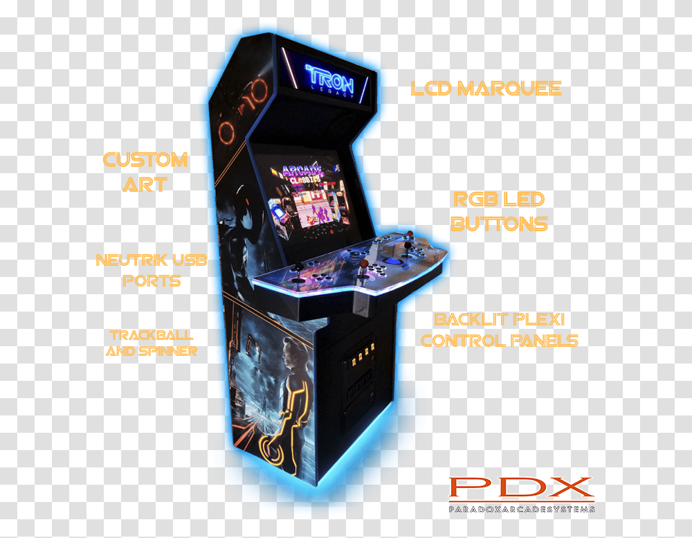 Paradox Arcade Systems Video Game Arcade Cabinet, Mobile Phone, Electronics, Cell Phone, Arcade Game Machine Transparent Png
