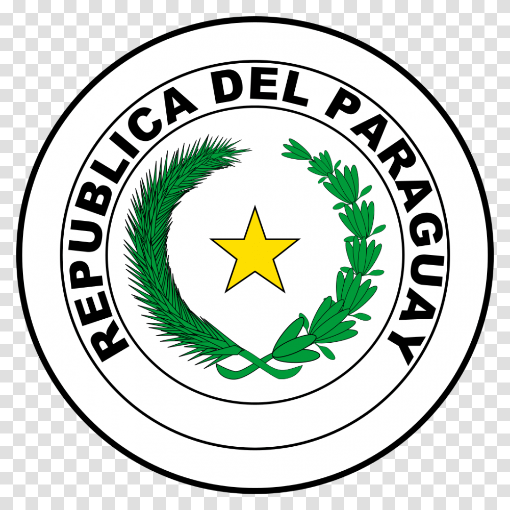 Paraguay Coat Of Arms, Star Symbol, Logo, Trademark Transparent Png