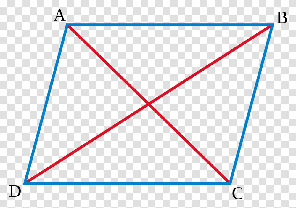 Parallelogram Outline Pixshark Com Images Rectangle, Triangle, Envelope, Baton, Stick Transparent Png