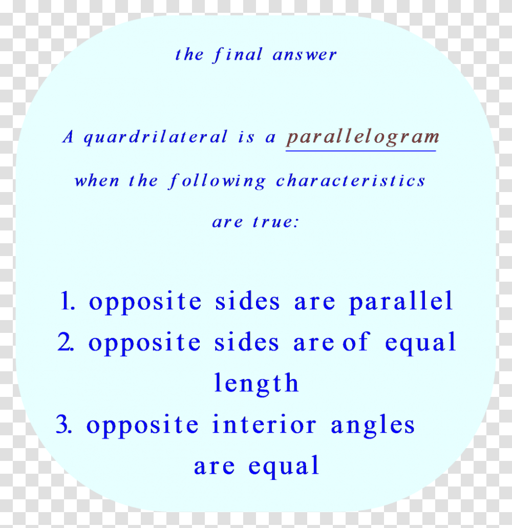 Parallelogram Parallelogram Requirements, Sphere, Word, White Board Transparent Png