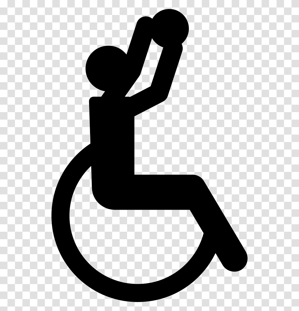 Paralympic Basketball Silhouette Paralympic Games, Kneeling, Stencil, Musician Transparent Png