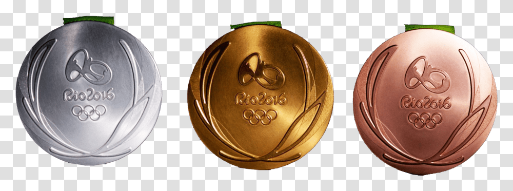 Paralympic Medals Rio 2016 Image Olympic Rio 2016 Medal, Gold, Gold Medal, Trophy Transparent Png
