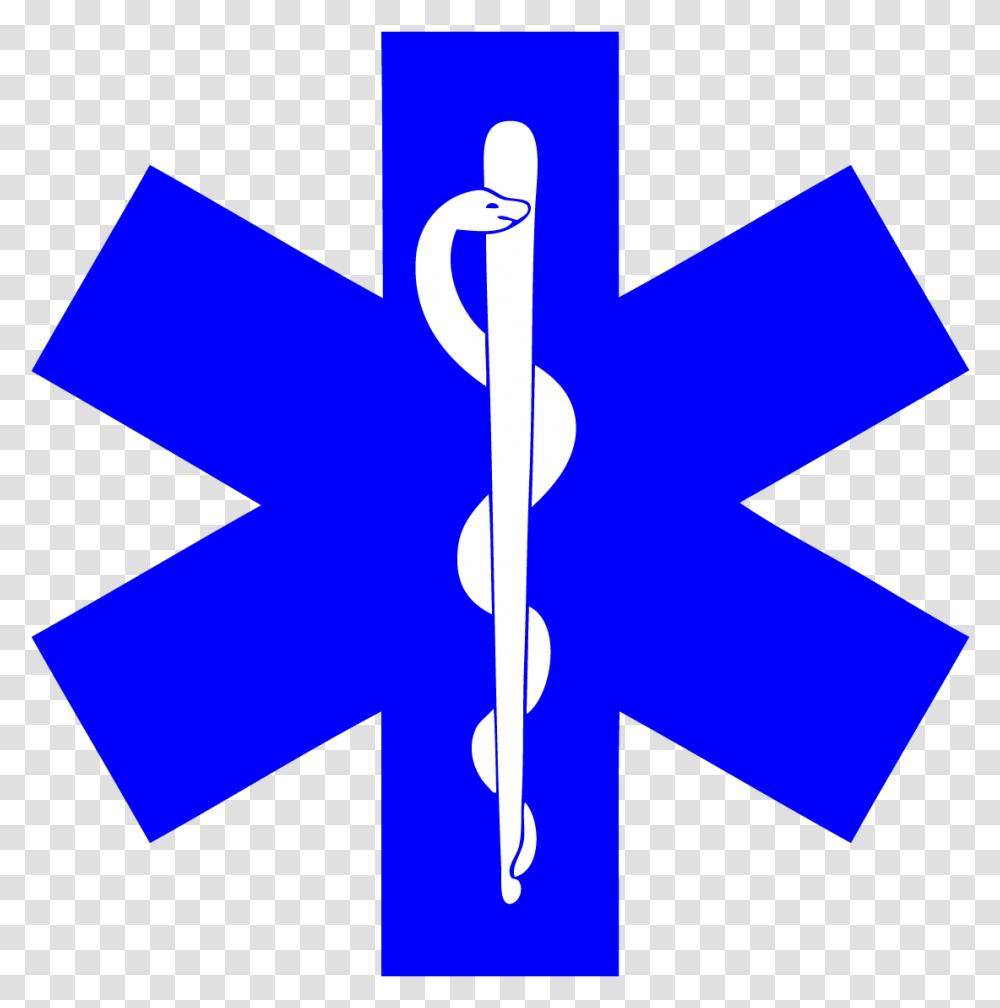 Paramedic Logo Star Of Life, Trademark, Recycling Symbol, Star Symbol Transparent Png