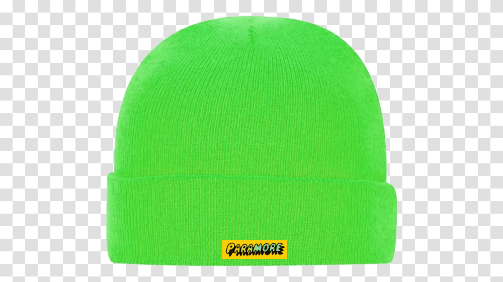 Paramore Neon Beanie Solid, Clothing, Apparel, Cap, Hat Transparent Png