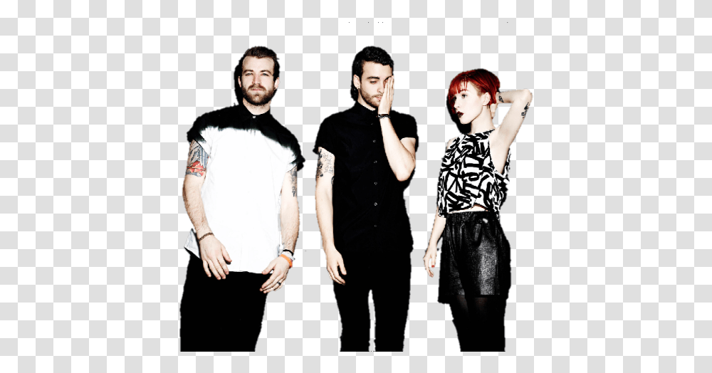 Paramore Shared By Gin Standing, Person, Clothing, Performer, Face Transparent Png