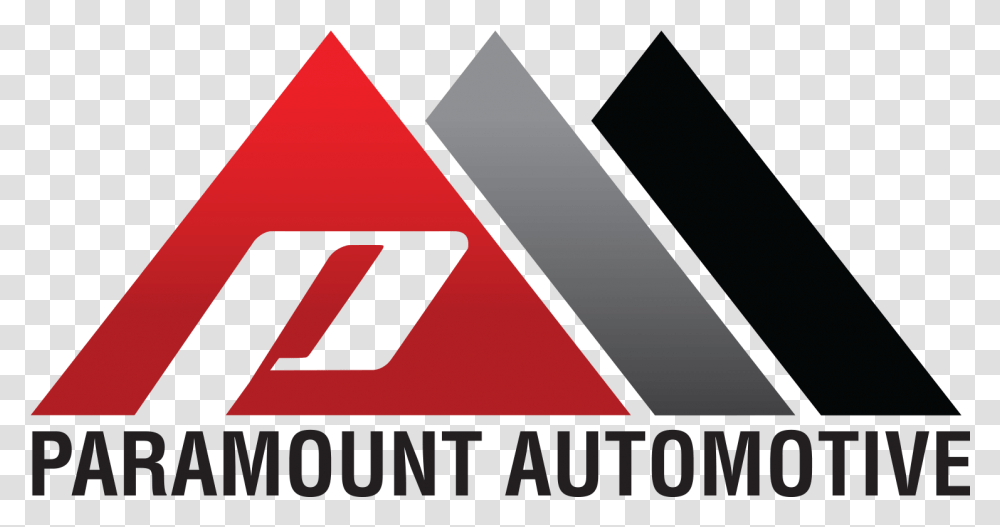 Paramount Automotive Paramount Automotive Logo, Triangle, Label Transparent Png