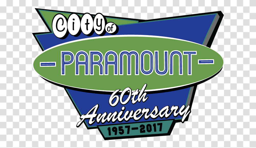 Paramount City Logo, Label, Word, Poster Transparent Png