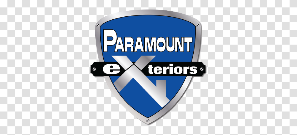 Paramount Exteriors Gp Battery, Label, Text, Armor, Shield Transparent Png