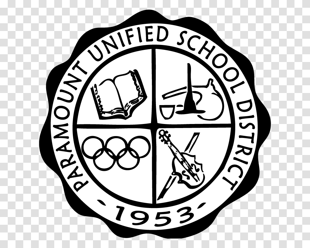 Paramount Unified School District, Logo, Trademark, Label Transparent Png