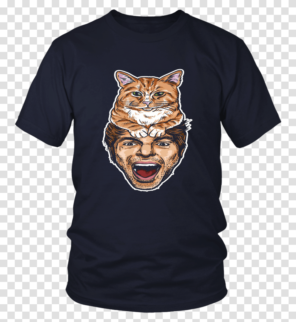 Paranoid Cheeto T Shirt, Clothing, Tiger, Mammal, Animal Transparent Png