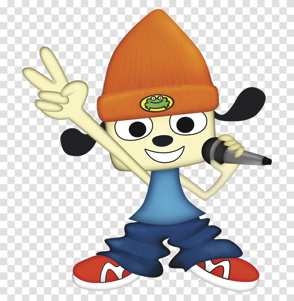 Parappa Heroic Cmyk Playstation All Stars Battle Royale Parappa, Toy, Hat Transparent Png