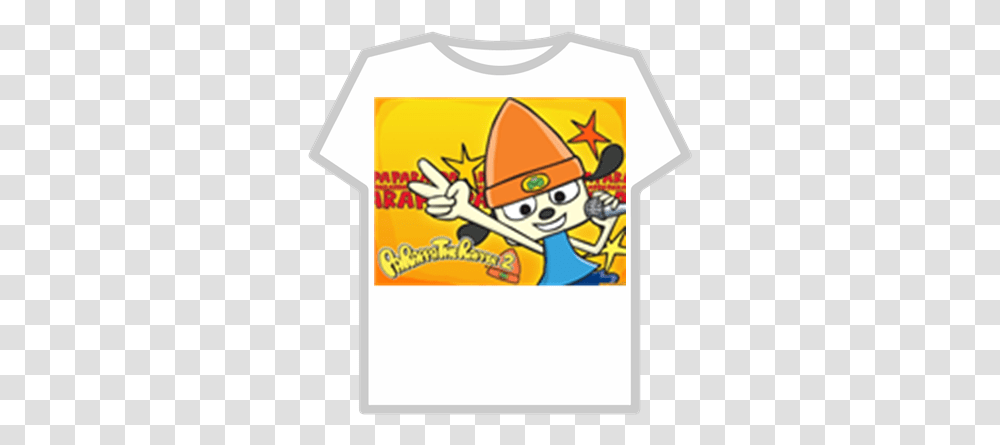 Parappa The Rapper 2 T Shirt Roblox People Roblox, Clothing, Apparel, Sleeve, Text Transparent Png