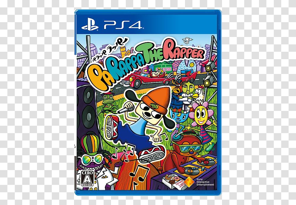 Parappa The Rapper 2 Video Game, Label, Sticker Transparent Png