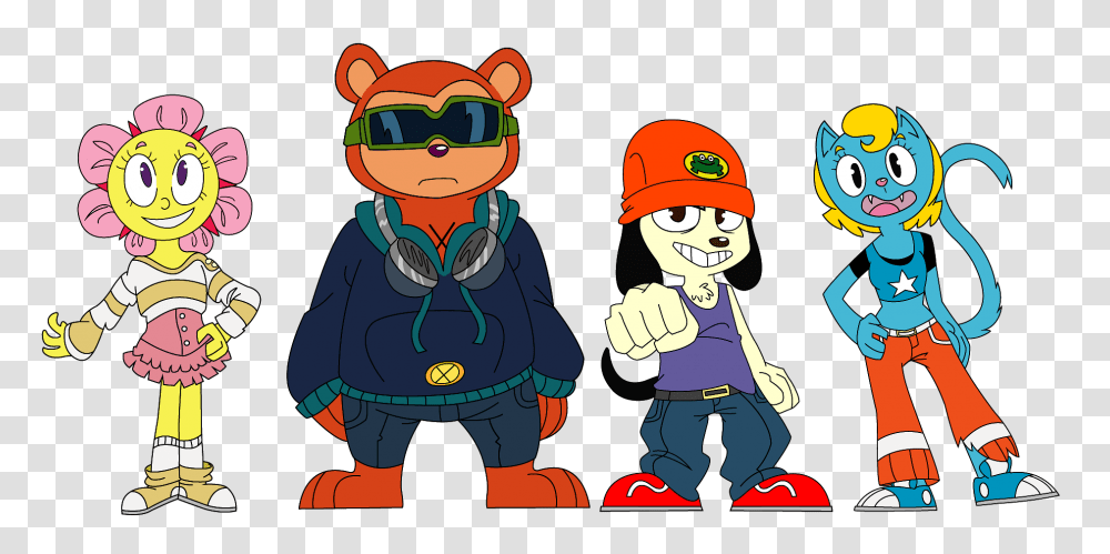 Parappa The Rapper Images Parappa Team Hd Wallpaper And Background, Person, Human, Hand, People Transparent Png