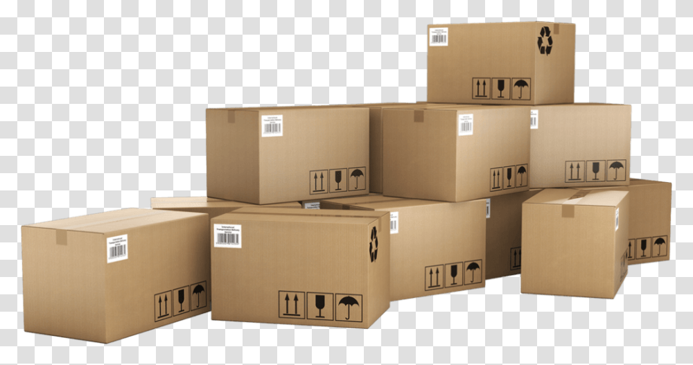 Parcel Boxes Delivery Box, Package Delivery, Carton, Cardboard Transparent Png