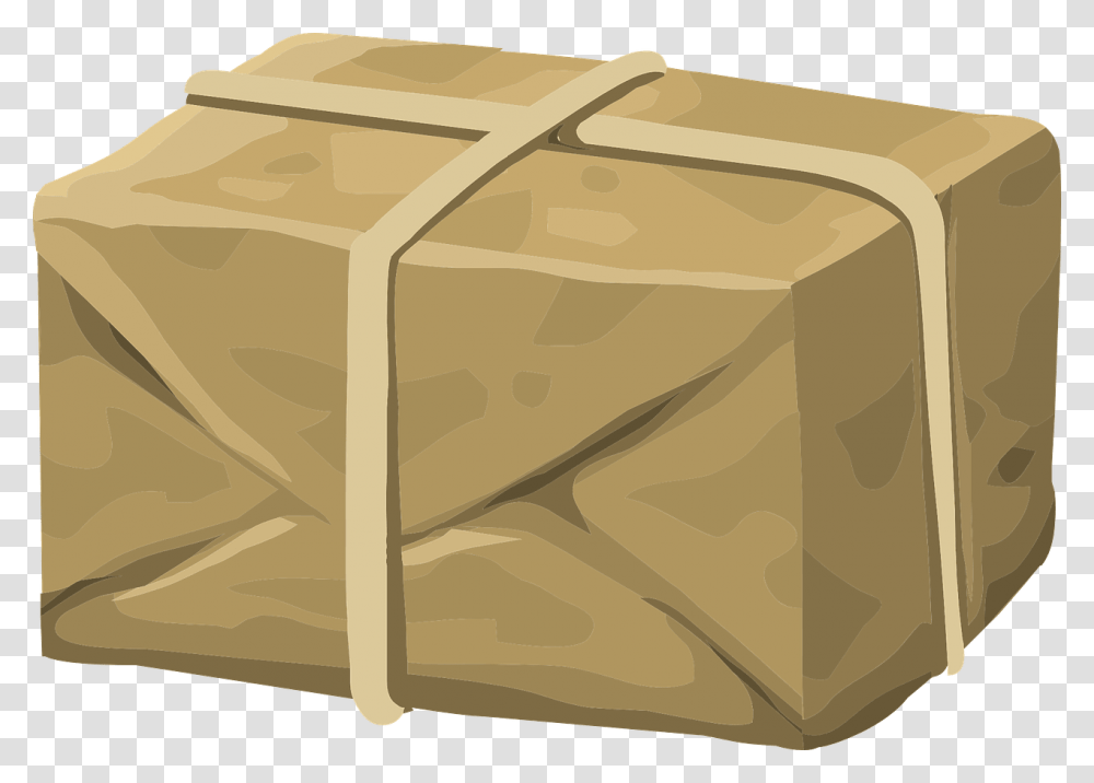 Parcel Package Packaging Box Delivery Shipping Parcel Clipart, Bird, Animal, Paper, Cardboard Transparent Png