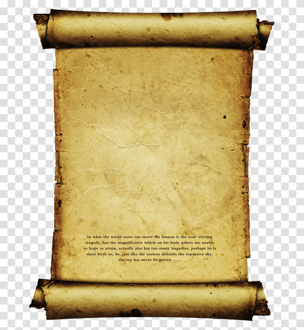 Parchment In, Scroll, Bread, Food, Book Transparent Png