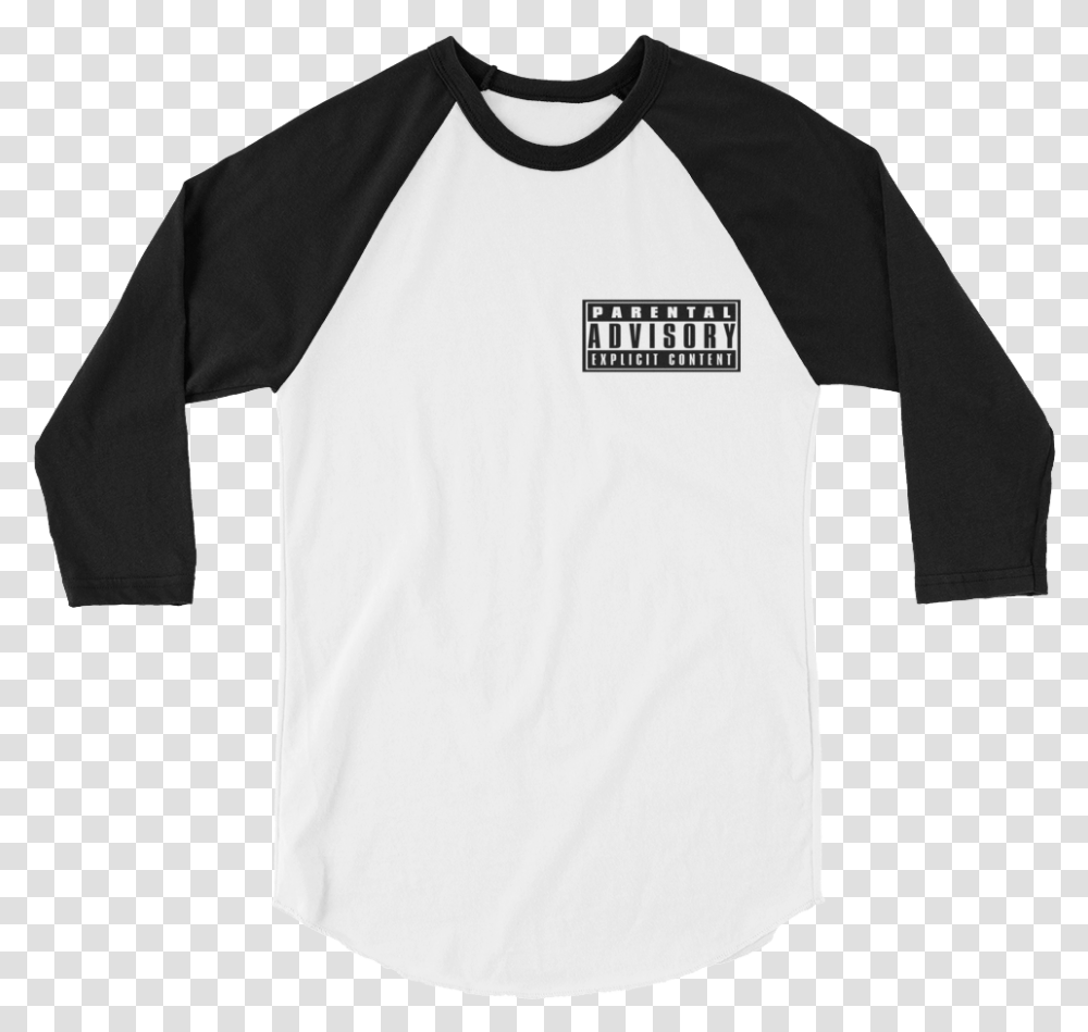 Parental Advisory Explicit Content Baseball Tee 10 Years Old Birthday Boy T Shirt, Sleeve, Clothing, Apparel, Long Sleeve Transparent Png