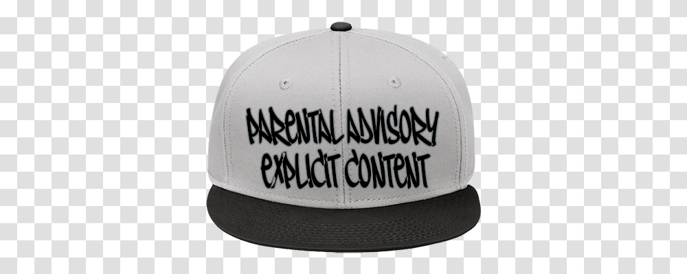 Parental Advisory Explicit Content Est Baseball Cap, Clothing, Apparel, Hat, Helmet Transparent Png