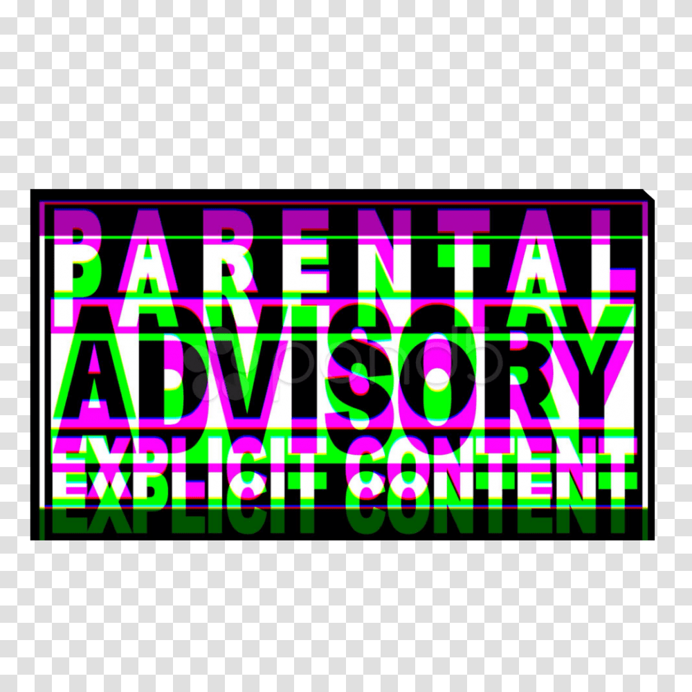 Parental Advisory Explicit Content, Light, Neon, Lighting Transparent Png