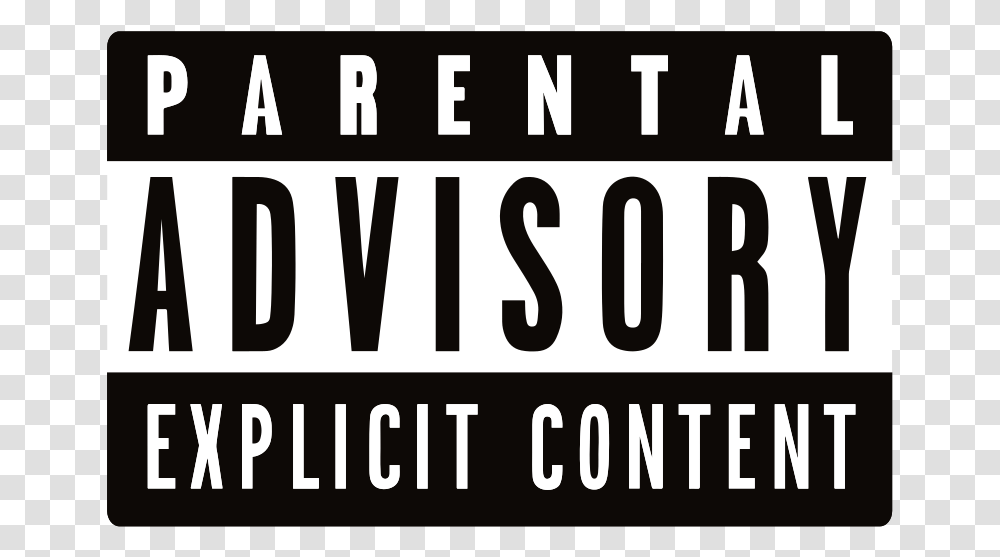 Parental Advisory Explicit Content Parental Advisory Explicit Content Sticker, Number, Vehicle Transparent Png