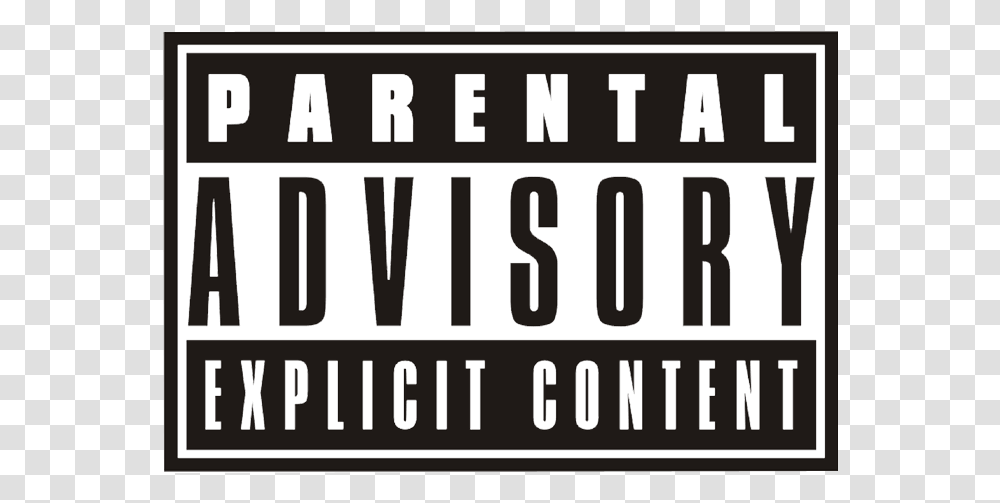 Parental Advisory Explicit Content Small, Word, Number Transparent Png